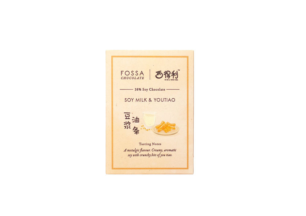 Fossa Soy Milk and Youtiao Chocolate, 50g