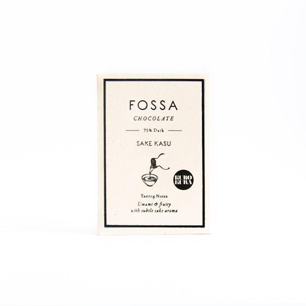 Fossa Sake Kasu Dark 73% (Limited Edition), 50g