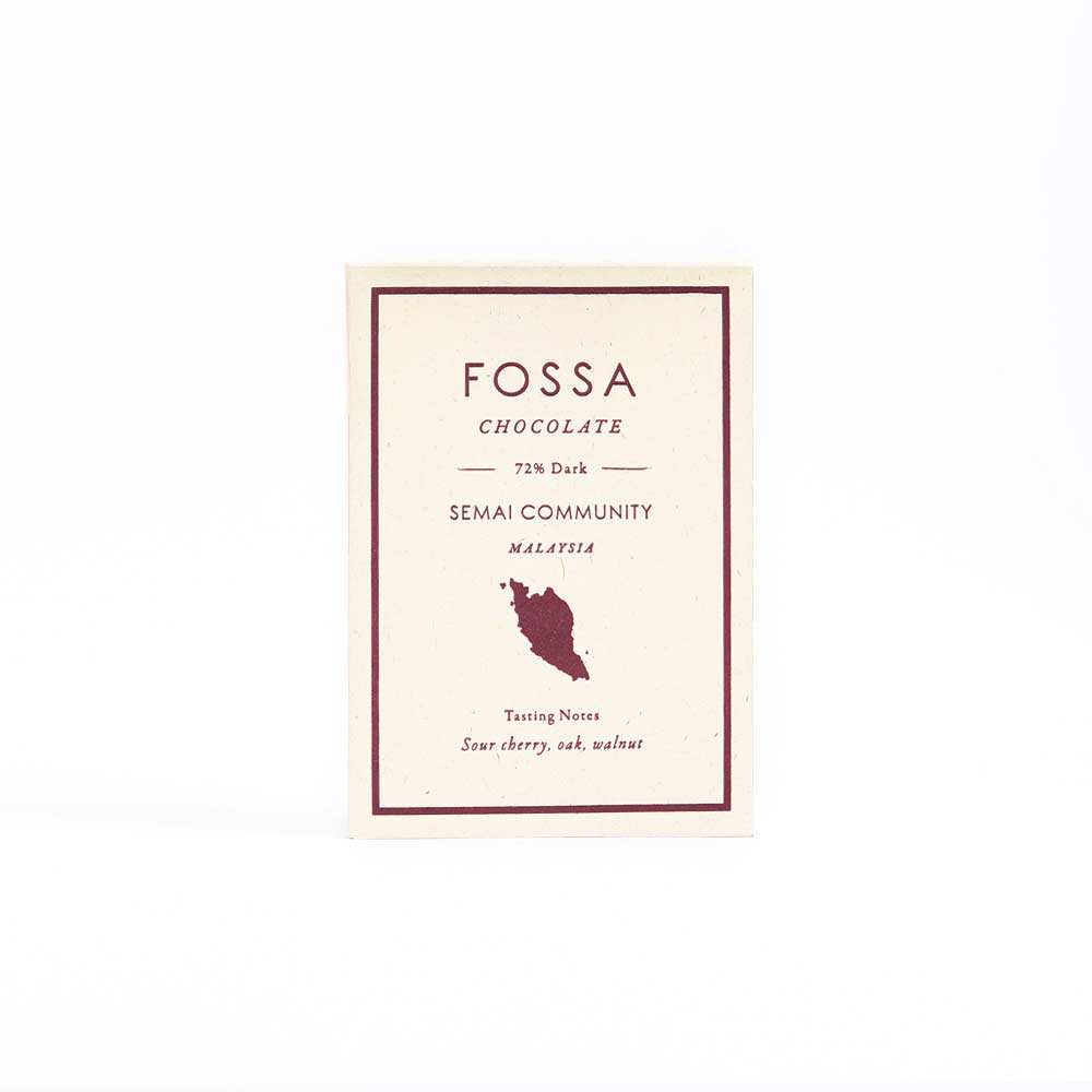 Fossa Semai Community, Malaysia 72%, 50g