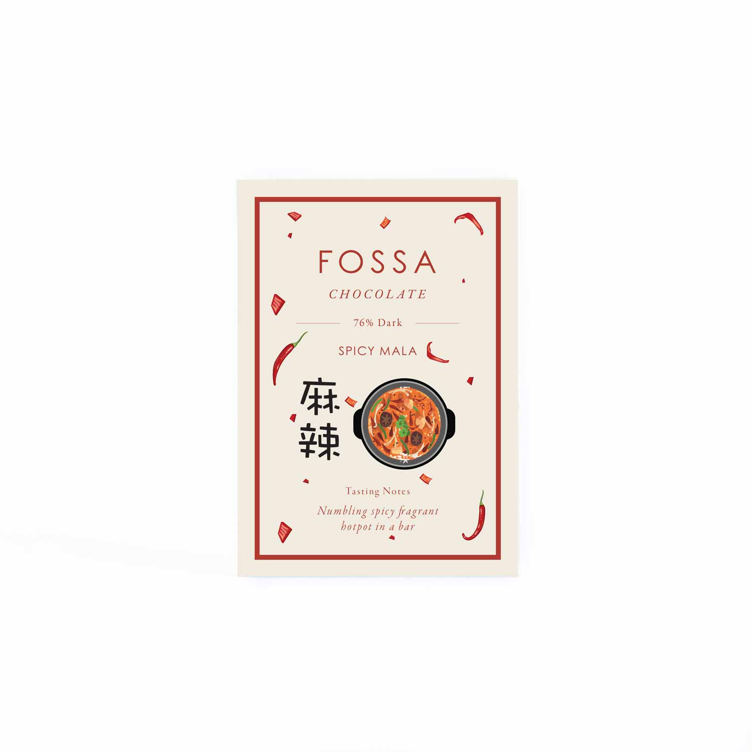 Fossa Spicy Mala 65%, 50g