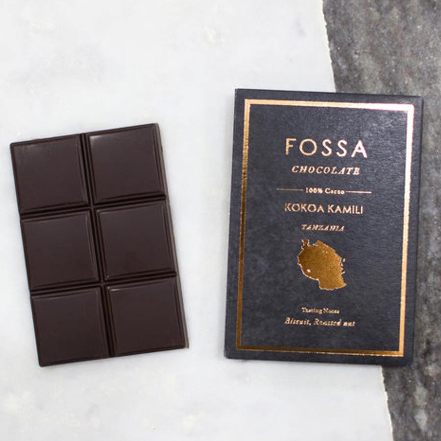 Fossa Kokoa Kamili, Tanzania 100%, 50g - Image 2