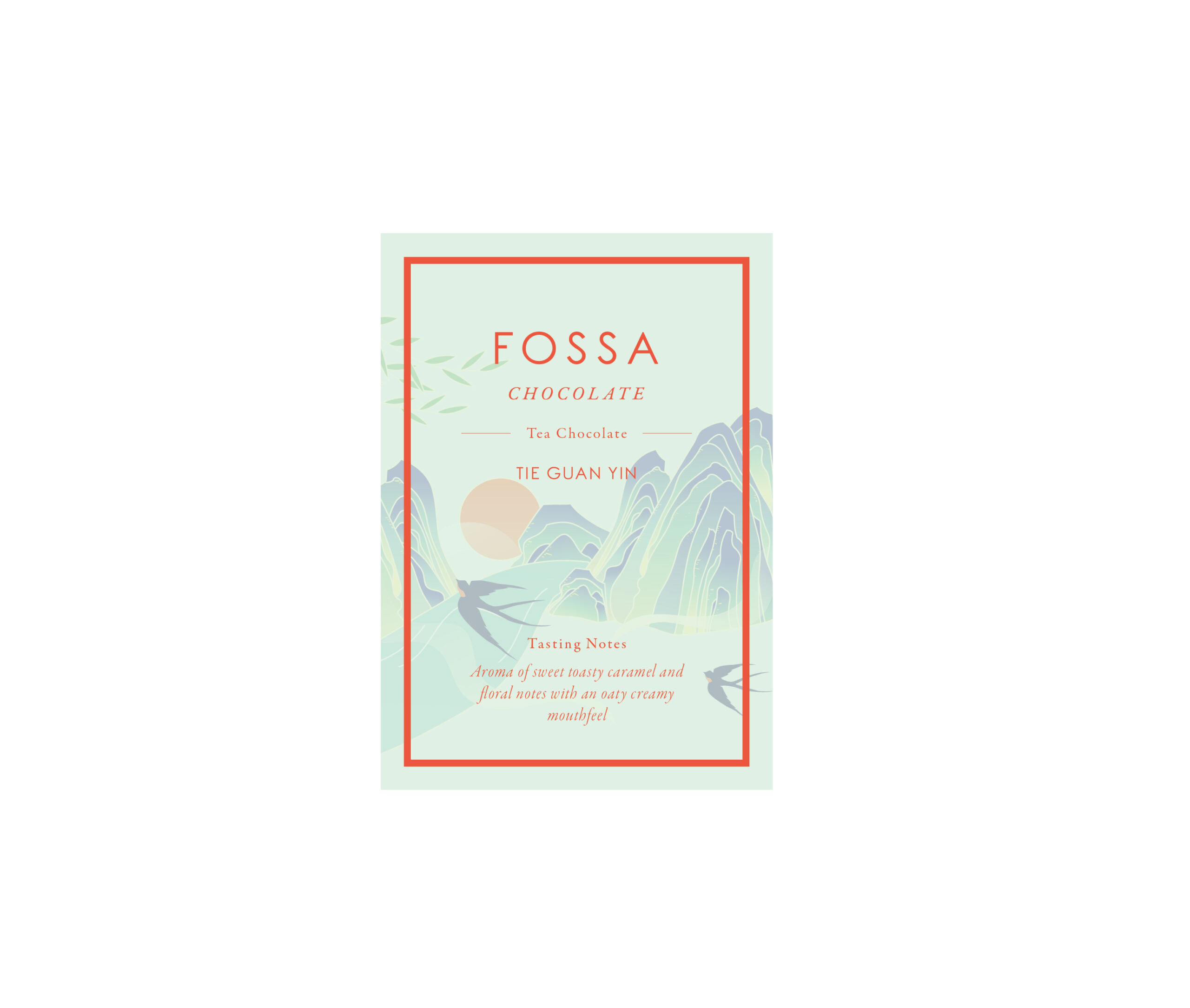 Fossa Mu Zha Tie Guan Yin Tea Chocolate (Limited Edition), 50g