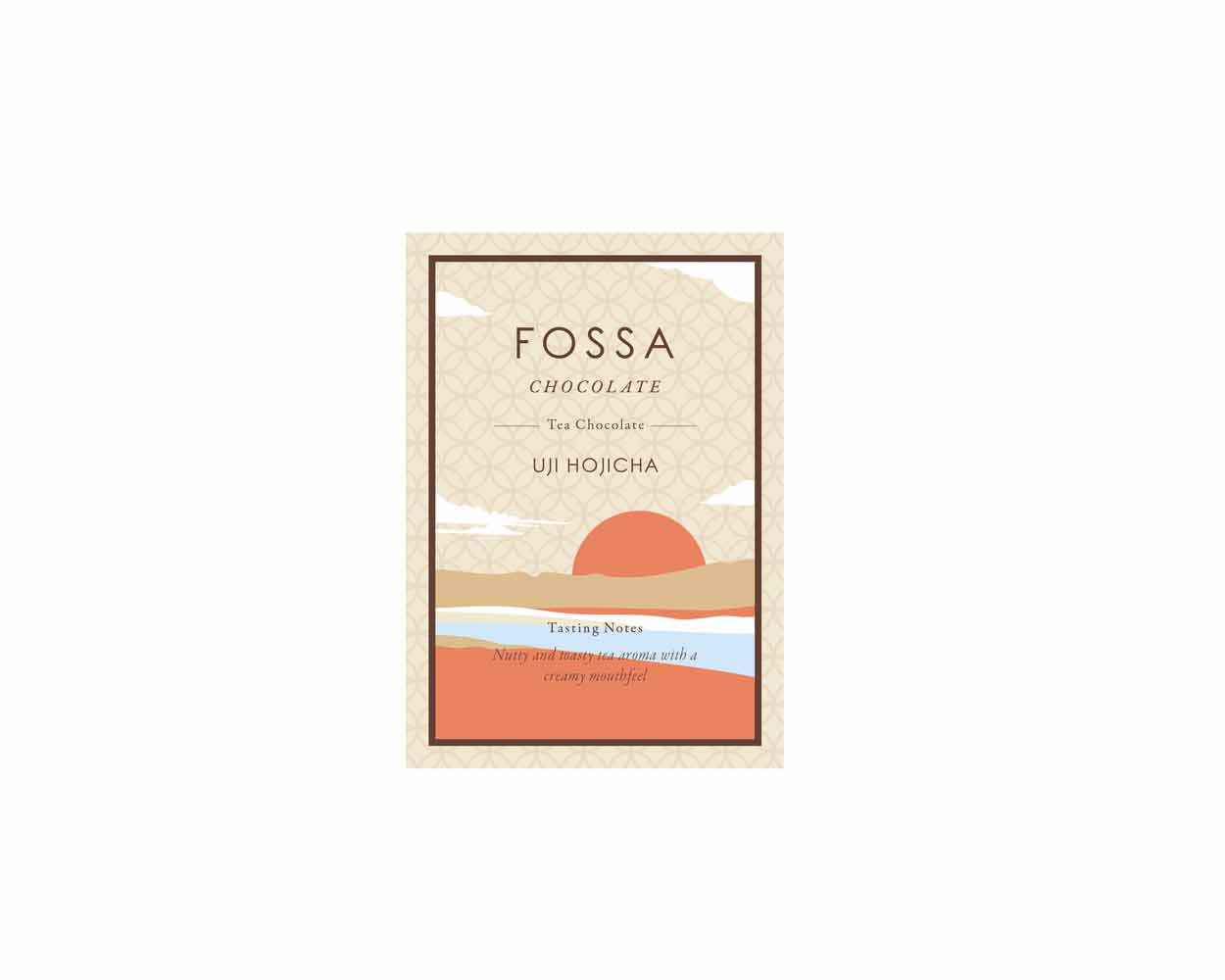Fossa Uji Houjicha Tea Chocolate (Limited Edition), 50g