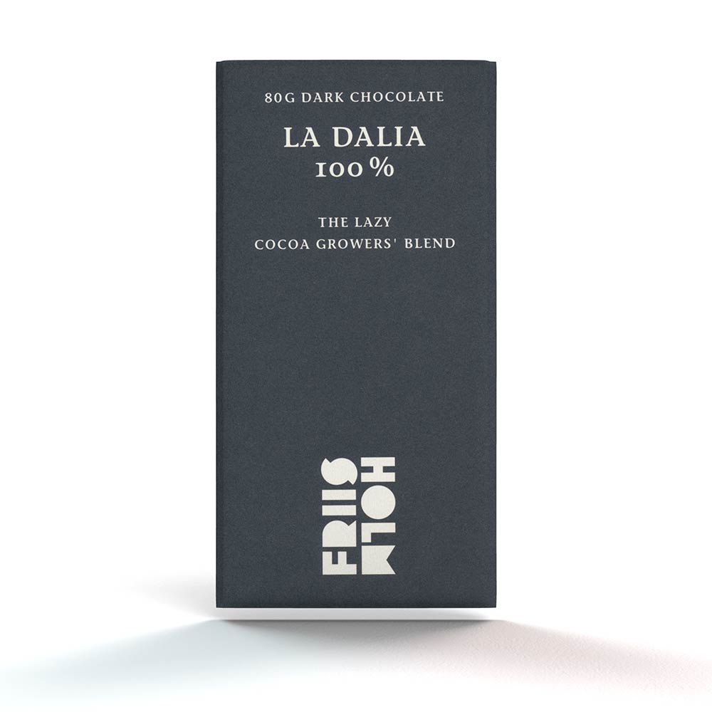 Friis Holm Dark Blend La Dalia (The Lazy Cocoa Grower) 100%, 80g