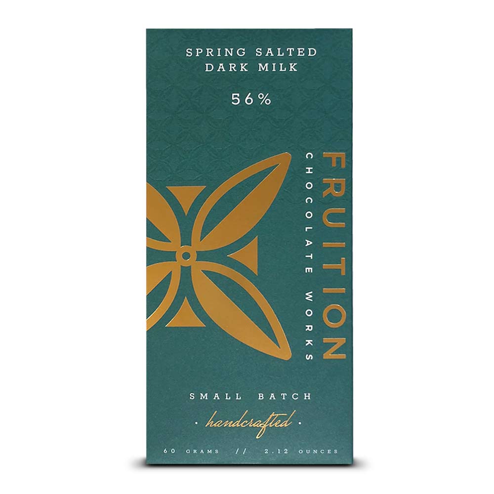 Fruition Spring Salted Dark Milk 56%, 2.12oz