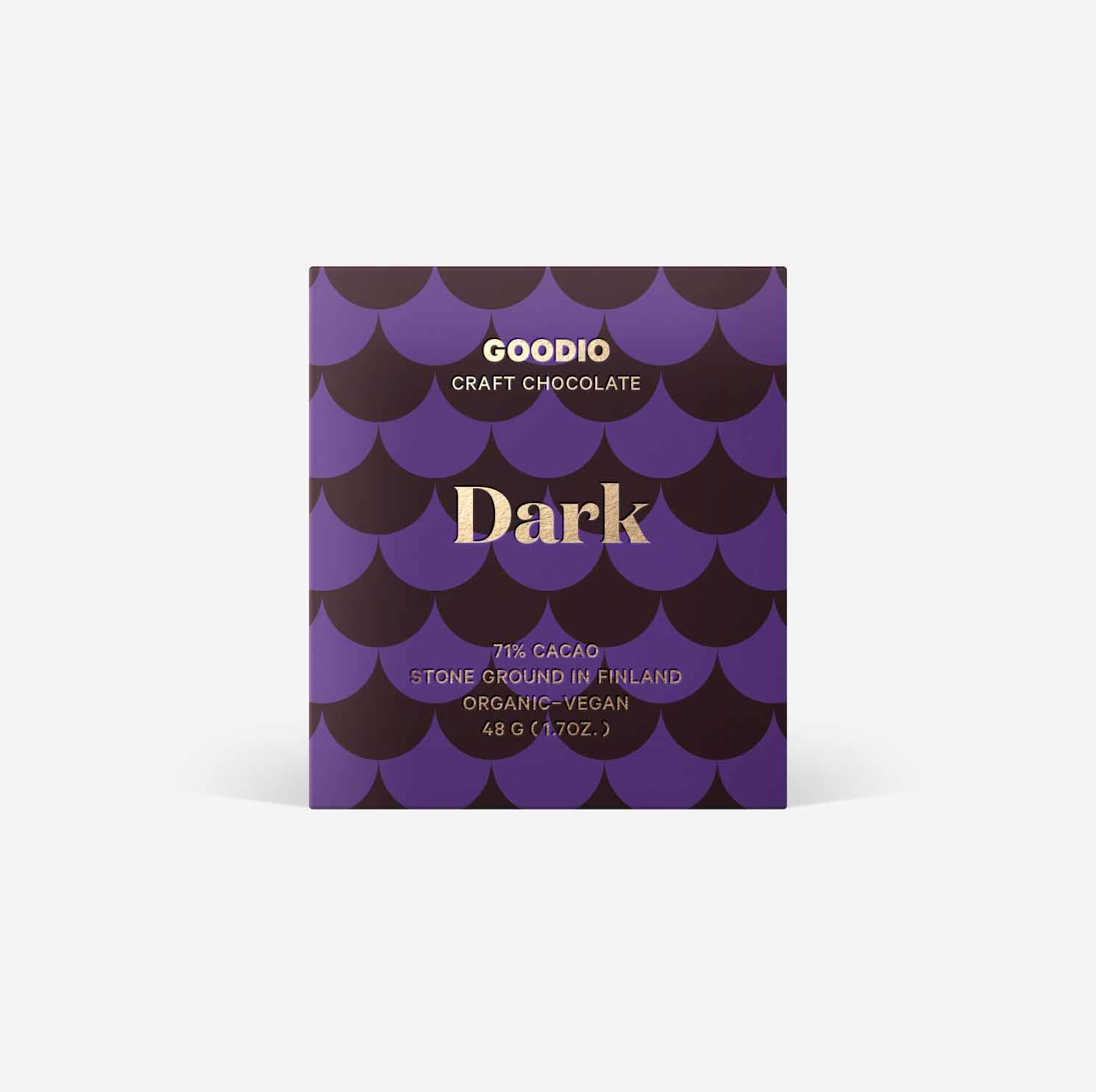 Goodio Dark 71%, 1.7oz