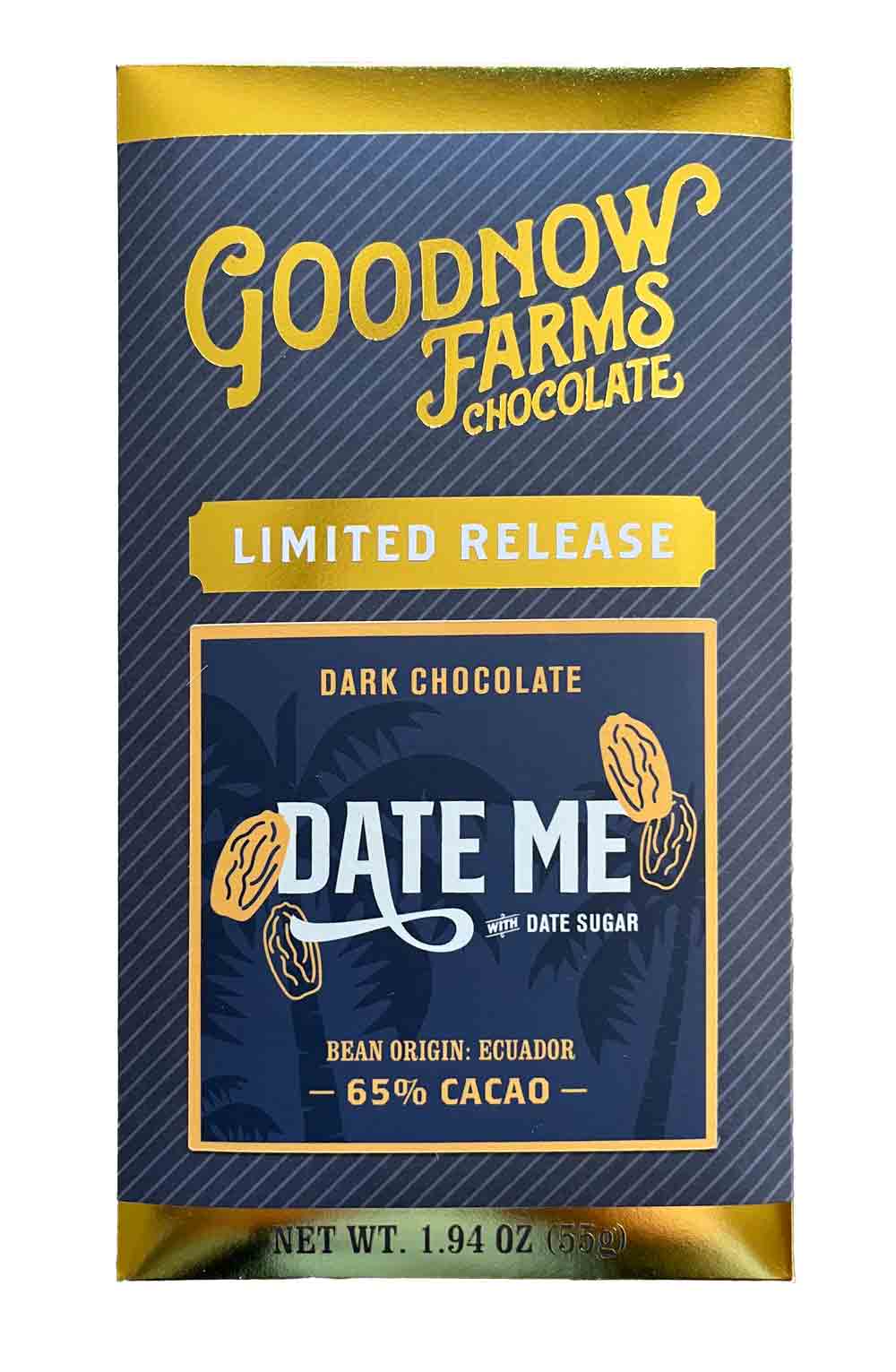 Goodnow Farms Date Me 65% (Limited Edition), 1.94oz
