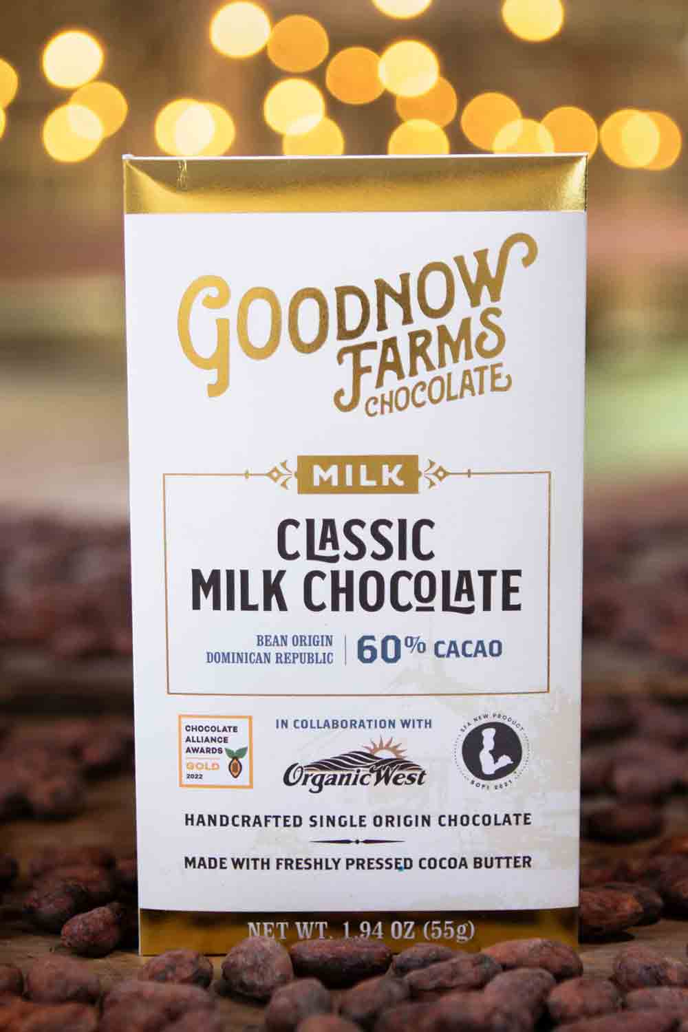 Goodnow Farms Classic Milk Chocolate 60%, 1.94oz