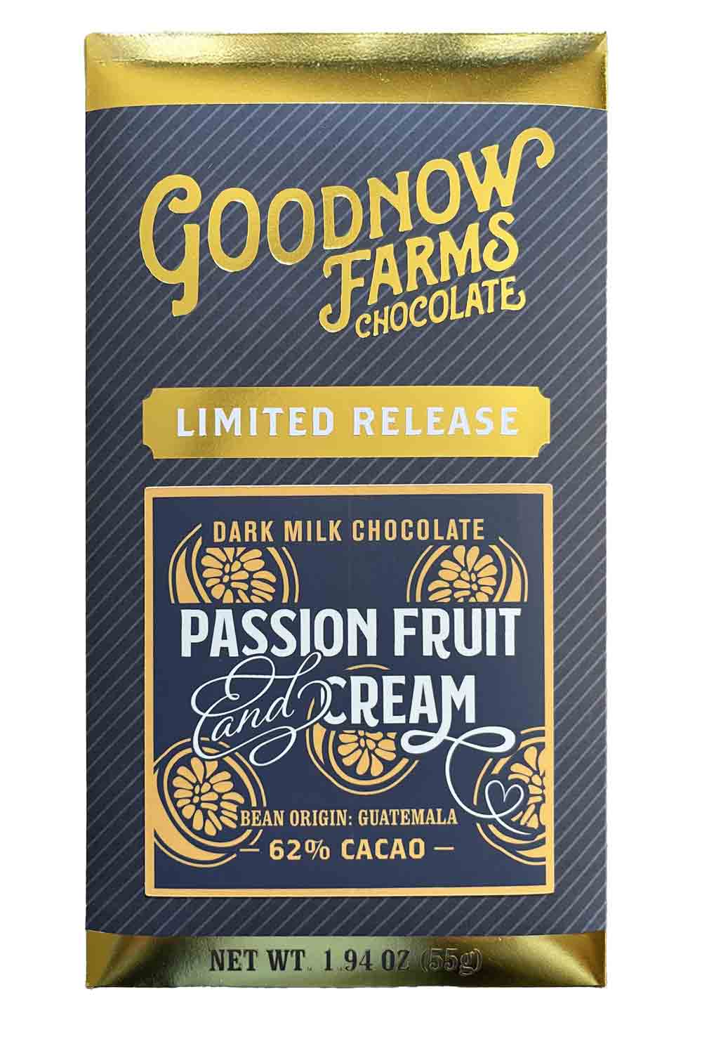 Goodnow Farms Passion Fruit & Cream, 62% (Limited Edition), 1.94 oz