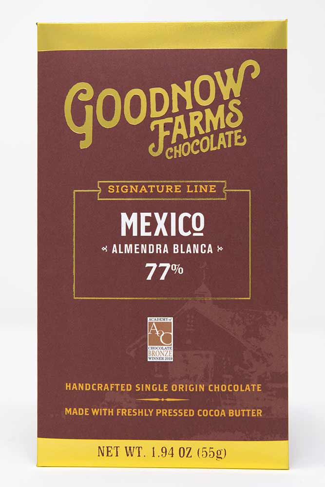 Goodnow Farms Almendra Blanca, Mexico 77%, 1.94oz
