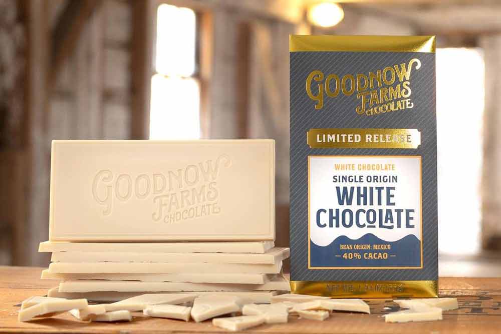 Goodnow Farms Single Origin White Chocolate 40% (Limited Edition), 1.94oz - Image 2