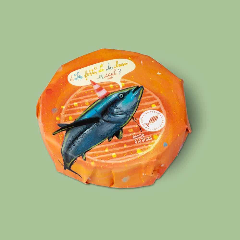 Gueyu Mar Chargrilled Bonito (Albacore) in EVOO, 5.3oz