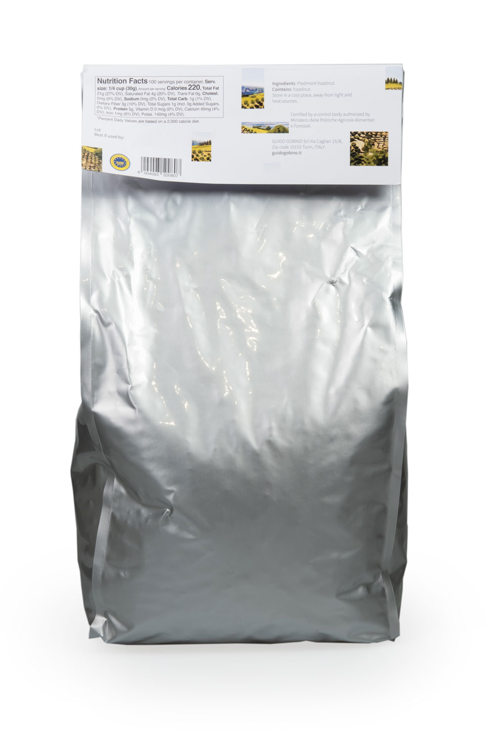 Guido Gobino Toasted PGI Piedmont Hazelnuts in BULK BAG, 3kg - Image 2