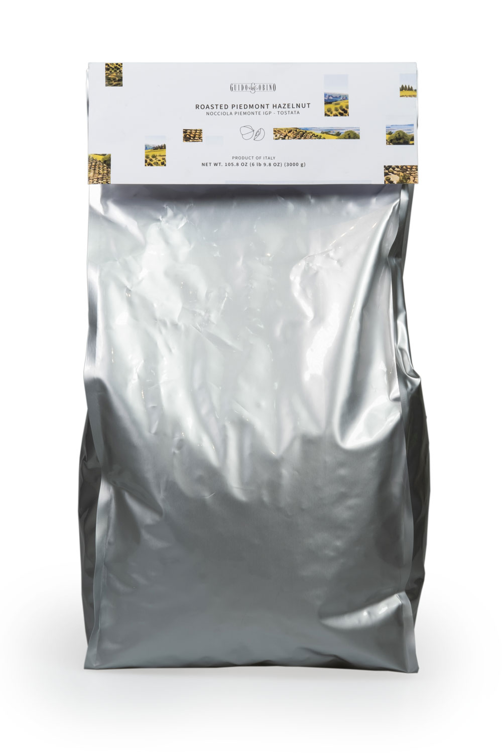 Guido Gobino Toasted PGI Piedmont Hazelnuts in BULK BAG, 3kg