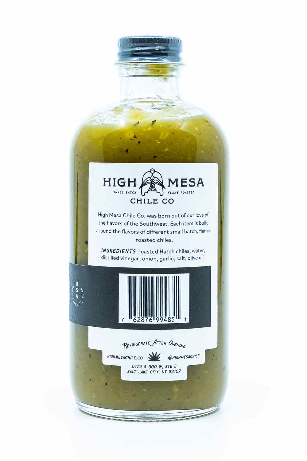 High Mesa Chile Co. Roasted Hatch Hot Sauce, 8 oz - Image 4