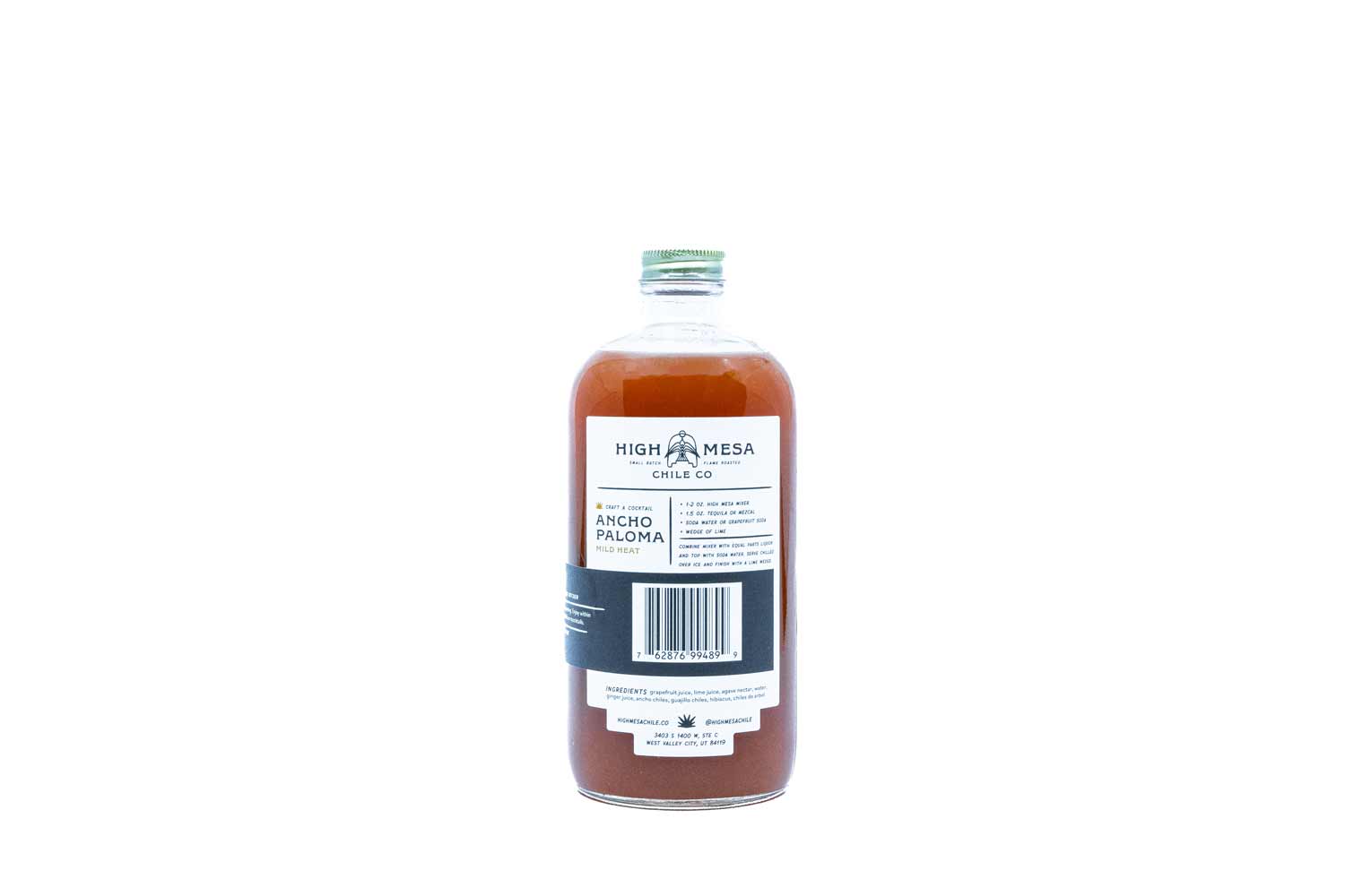 High Mesa Chile Co. Roasted Ancho Paloma Cocktail Mix, 16 oz. - Image 2