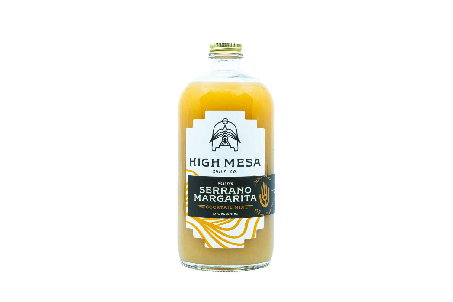 High Mesa Chile Co. Roasted Serrano Margarita Cocktail Mix, 32 oz.