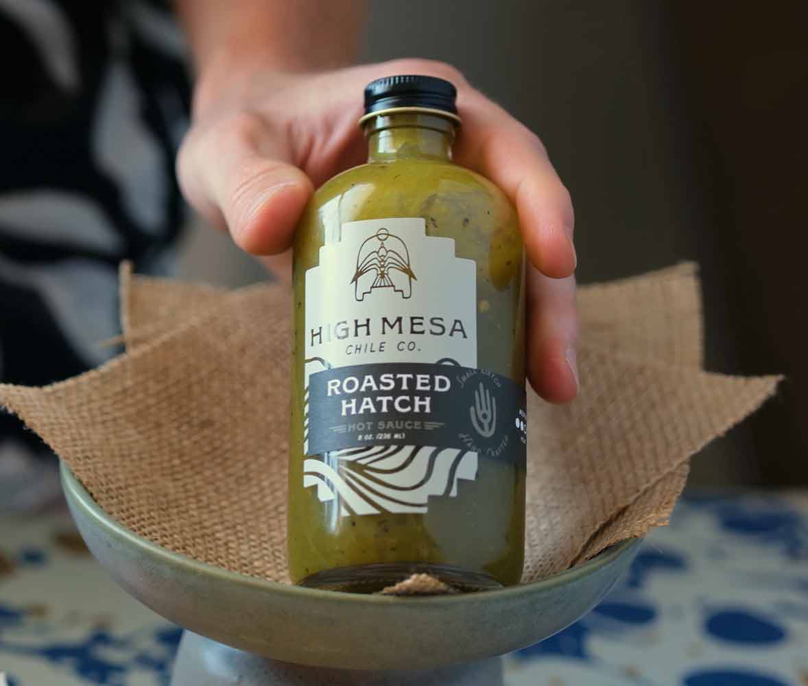 High Mesa Chile Co. Roasted Hatch Hot Sauce, 8 oz - Image 3
