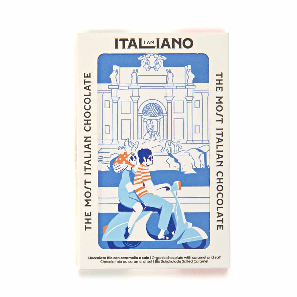 I Am Italiano Chocolate with Salted Caramel (Roma), 50g