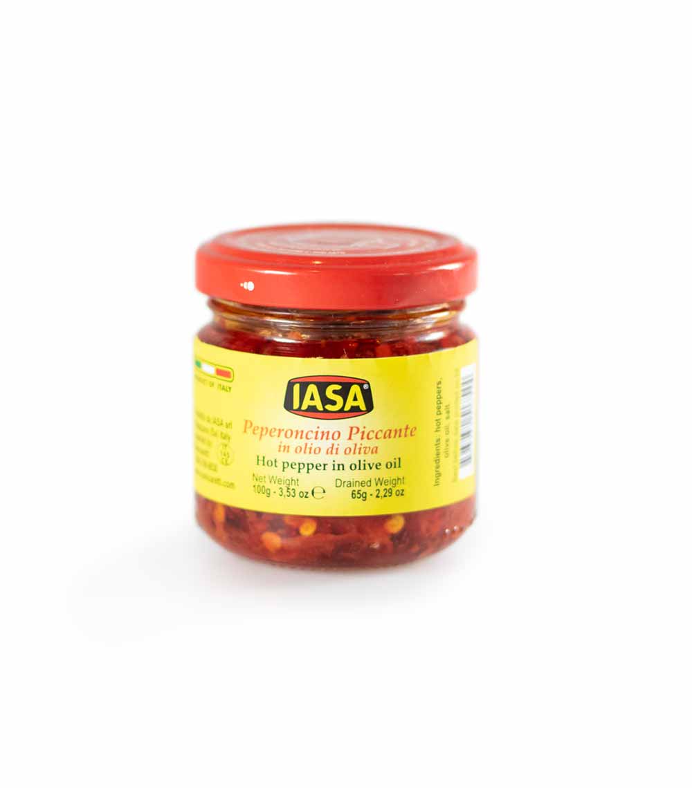 IASA Hot Crushed Pepper in Olive Oil, 100g