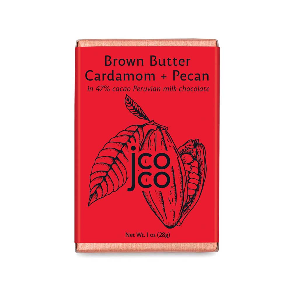 Jcoco Brown Butter Cardamom + Pecan Mini, 1oz