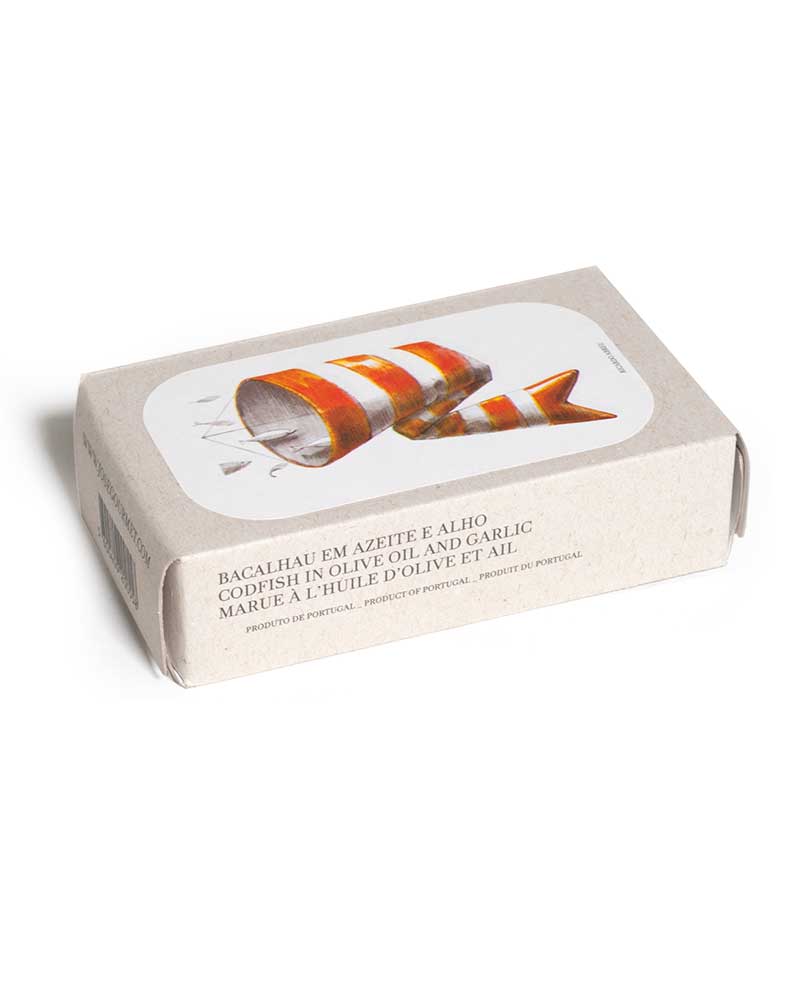 Jose Gourmet Codfish in Olive Oil and Garlic, 120g