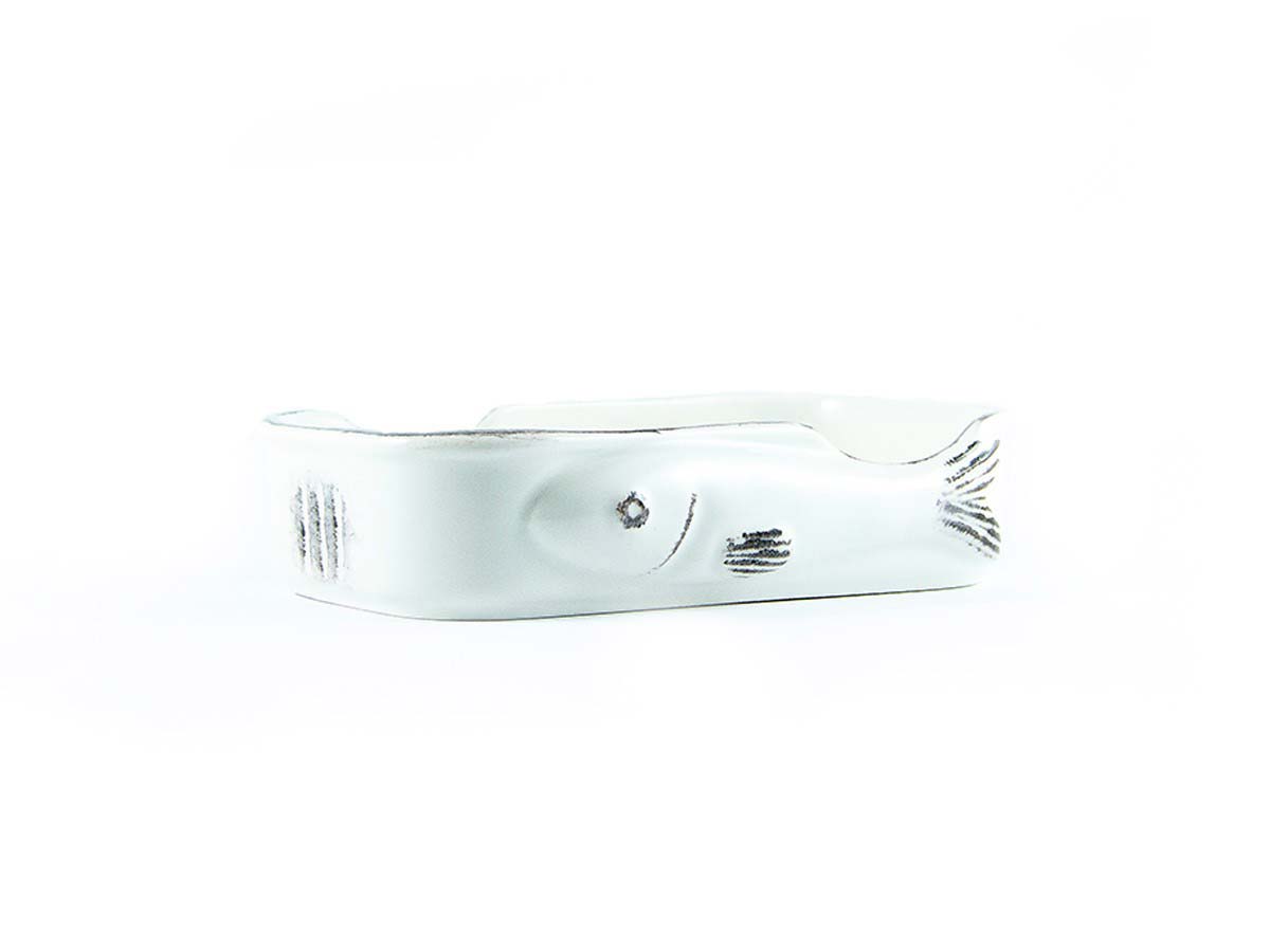 Jose Gourmet Fish Ceramic White, 1ea