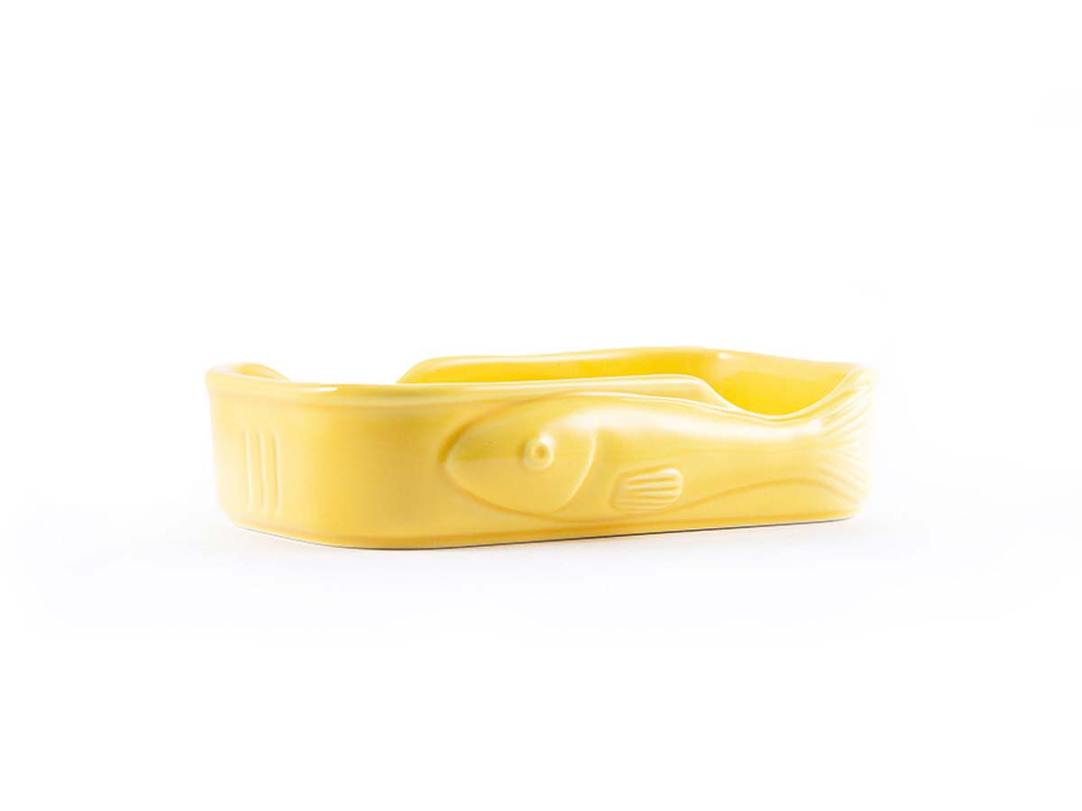 Jose Gourmet Fish Ceramic Yellow, 1ea
