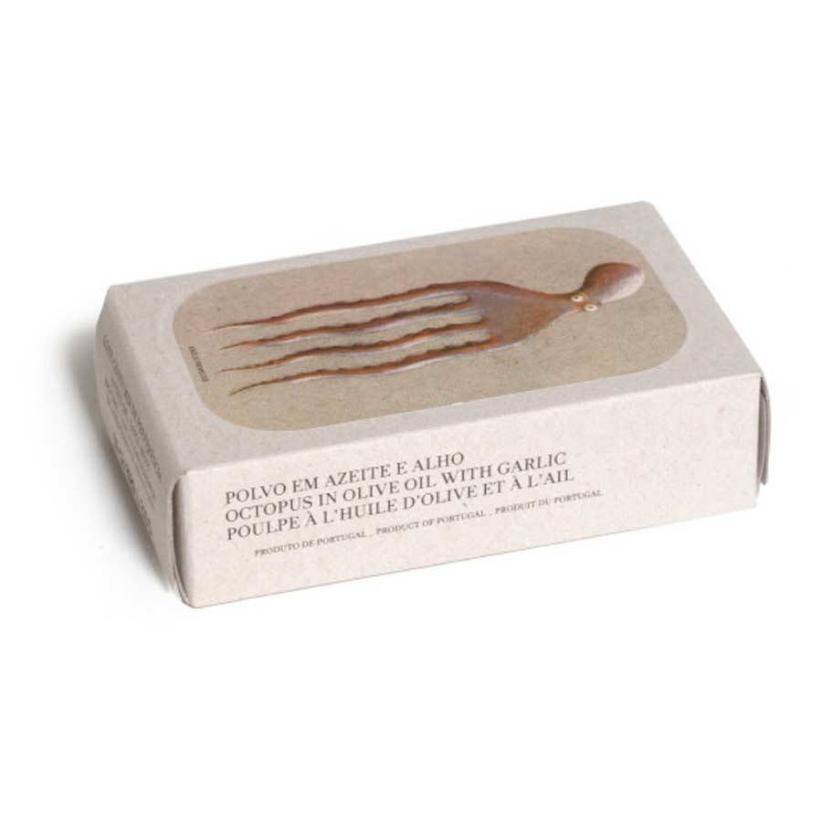 Jose Gourmet Octopus in Olive Oil with Garlic, 120g