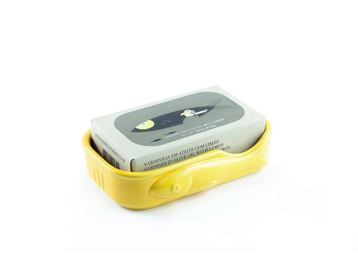 Jose Gourmet Fish Ceramic Yellow, 1ea - Image 2