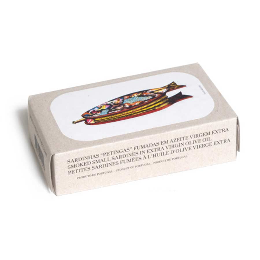 Jose Gourmet Smoked Small Sardines in Extra Virgin Olive Oil, 90g