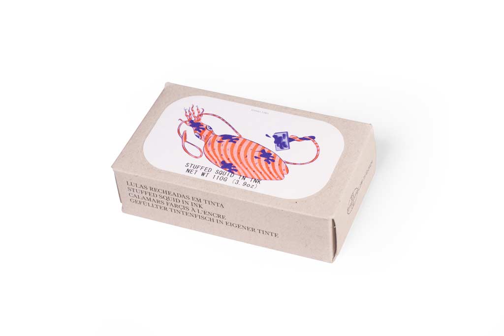 Jose Gourmet Stuffed Squids in Ink, 110g