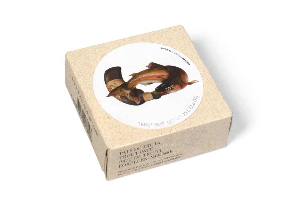 Jose Gourmet Trout Pate with Port Wine, 75g