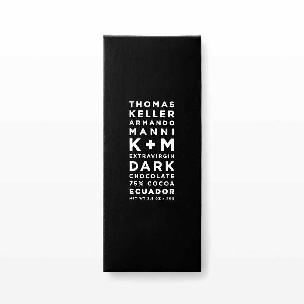 K+M Extravirgin Ecuador 75%, 2.5oz