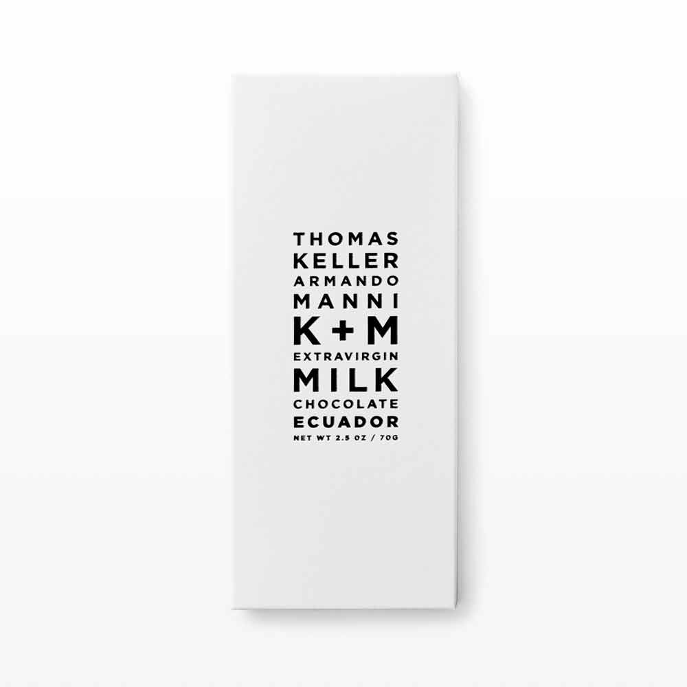 K+M Extravirgin Ecuador Milk 49%, 2.5oz