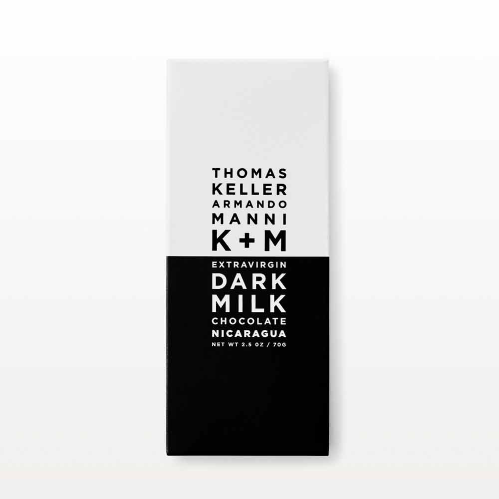 K+M Extravirgin Nicaragua Dark Milk 51%, 2.5oz