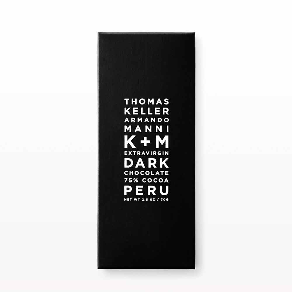 K+M Extravirgin Peru 75%, 2.5oz