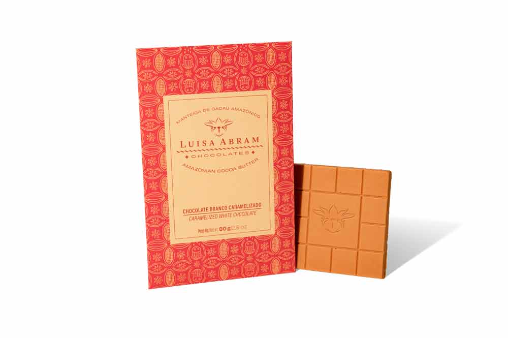 Luisa Abram Caramelized White Chocolate, 80g
