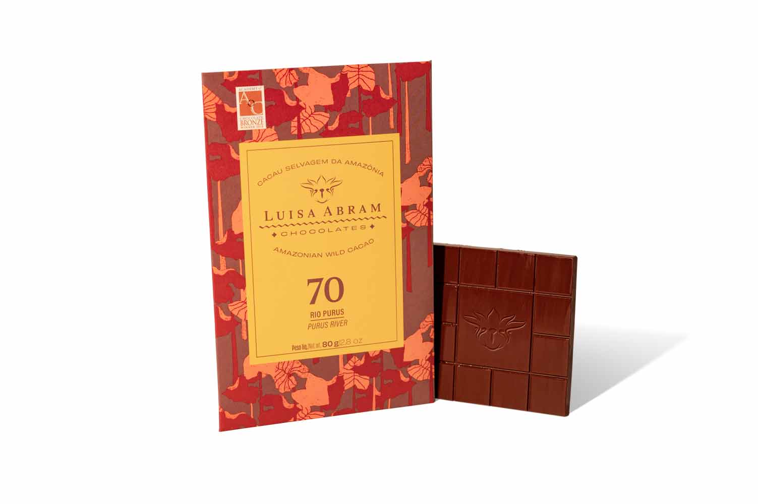 Luisa Abram Rio Purus Wild Cacao 70%, 80g