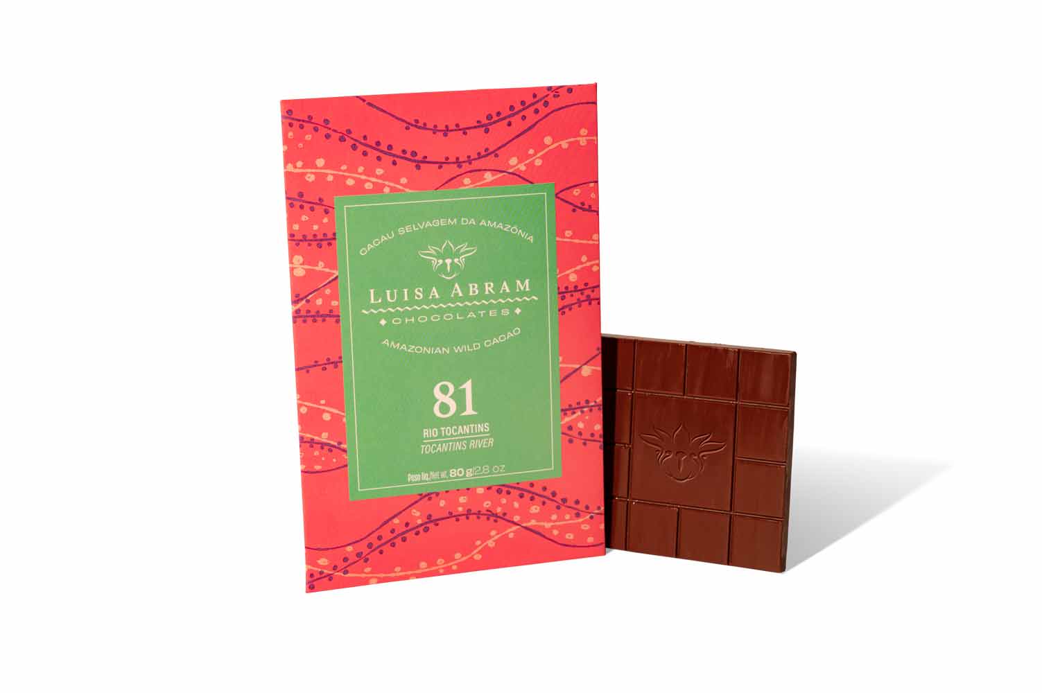 Luisa Abram Rio Tocantins Wild Cacao 81%, 80g