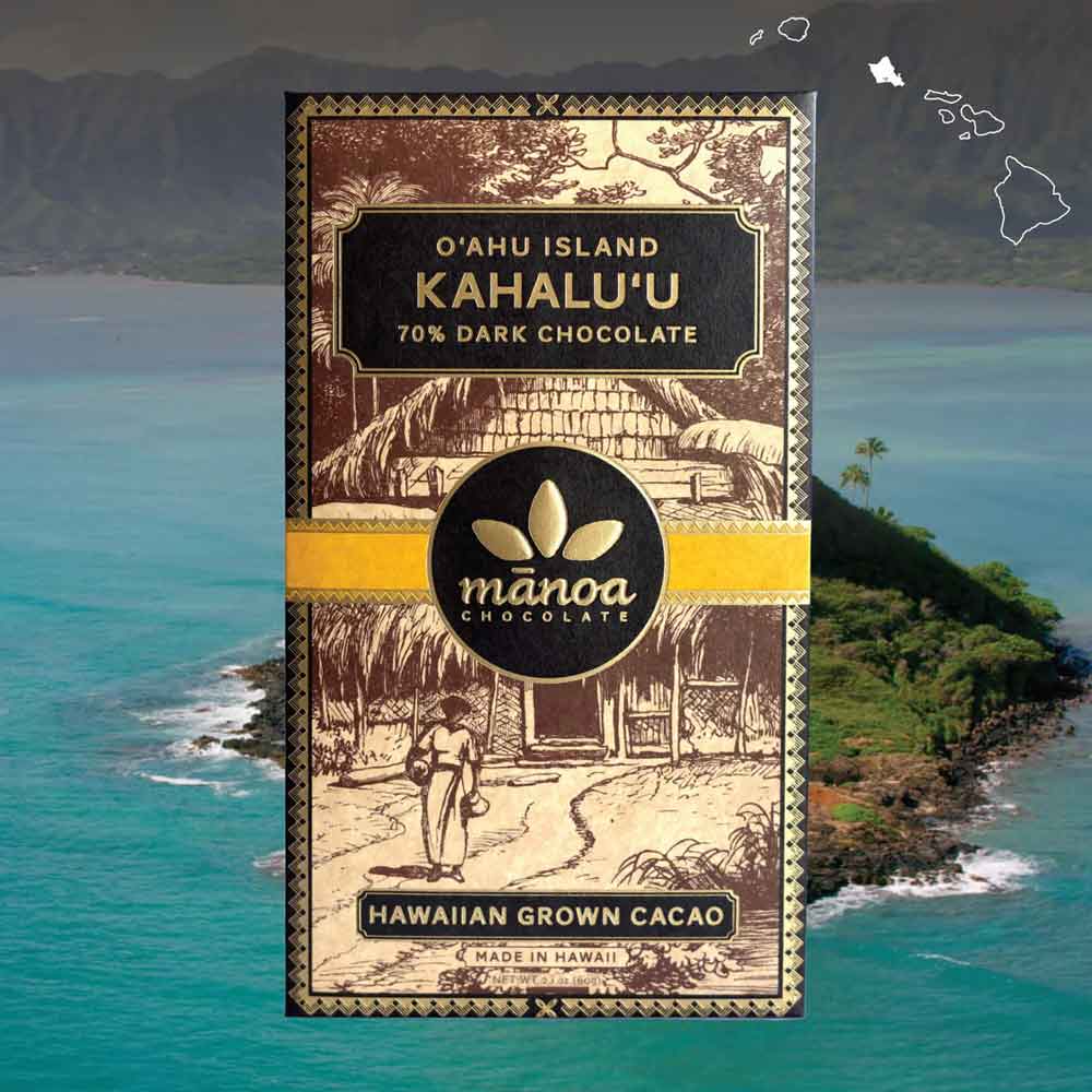 Manoa Oahu Island, Kahalu'u 70%, 2.1oz