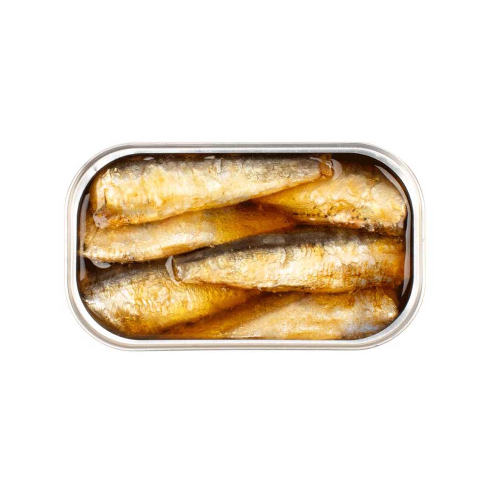 Maria Organic Small Sardines in EVOO, 90g - Image 2