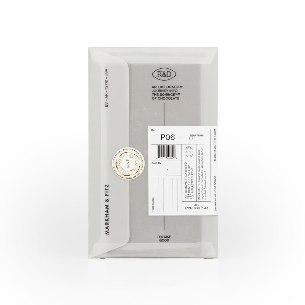 Markham & Fitz R&D: Browned Butter Milk Chocolate, 2oz - Image 3