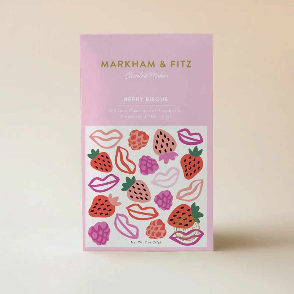 Markham & Fitz Berry Bisous 70%, 2oz