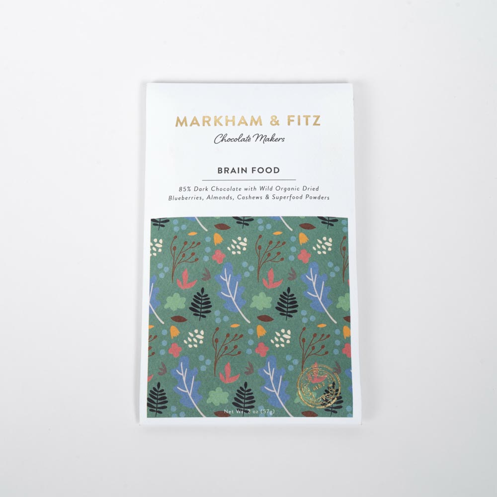 Markham & Fitz Brain Food 85%, 2oz