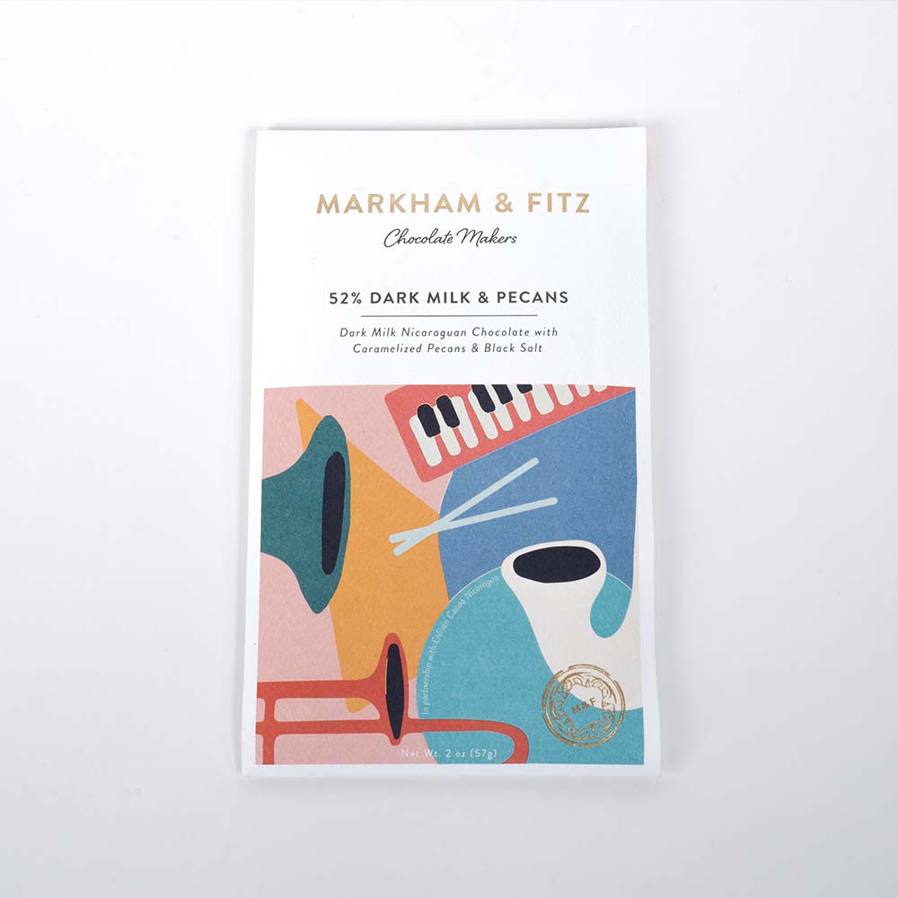 Markham & Fitz Southern Pecan 52%, 2oz