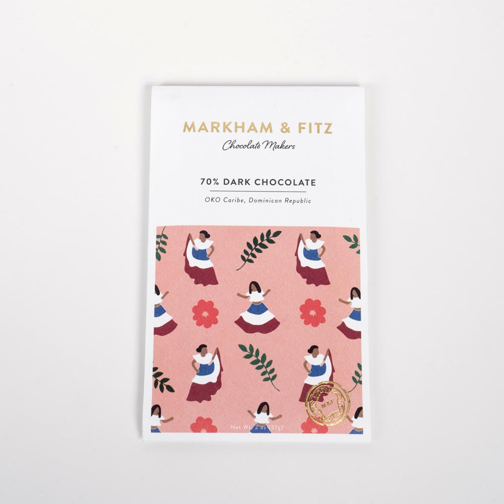 Markham & Fitz Dominican Republic 70%, 2oz