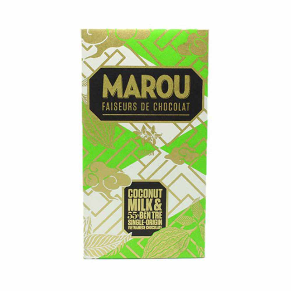 Marou Coconut Milk & Ben Tre 55%, 80g