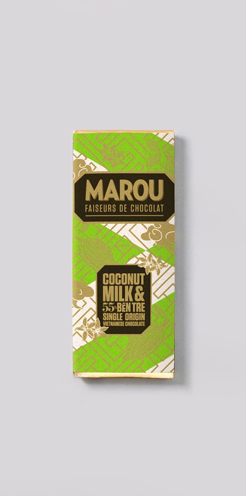 Marou Coconut Milk & Ben Tre 55% Mini, 24g