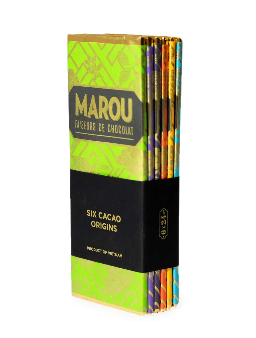 Marou 6 Piece Mini Bar Gift Set, 6 x 24g - Image 3
